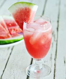 Wassermelonen-Cocktail alkoholfrei